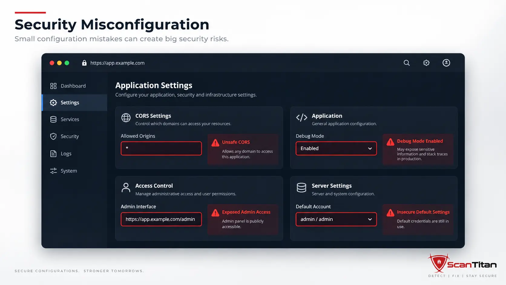 2. Security Misconfiguration