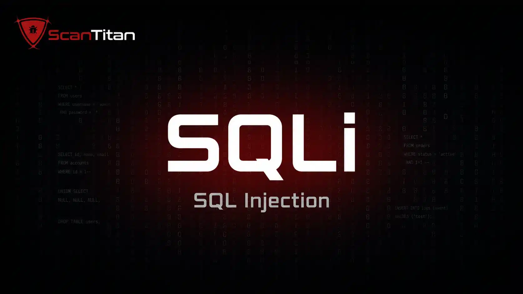 5. SQL Injection (SQLi) Rarer, but It Reaches Your Database