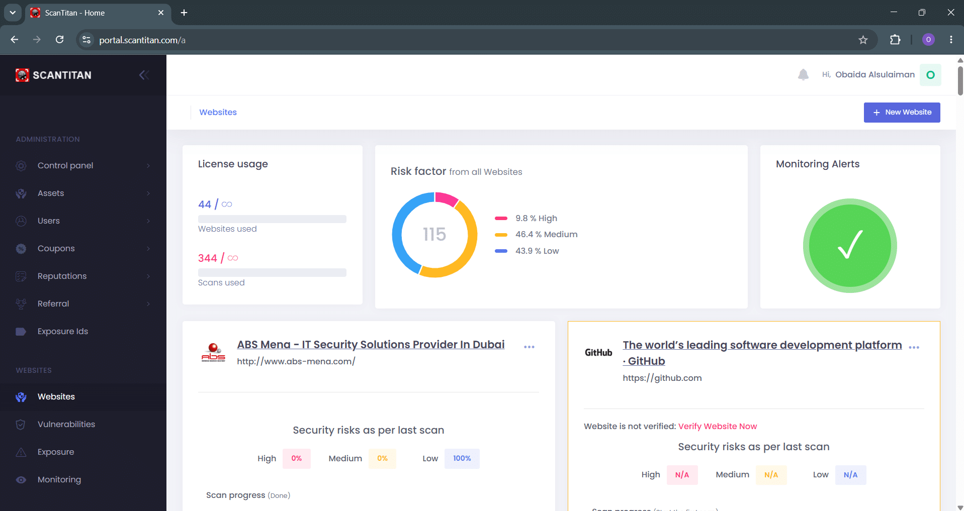 How ScanTitan vulnerability scanning works?