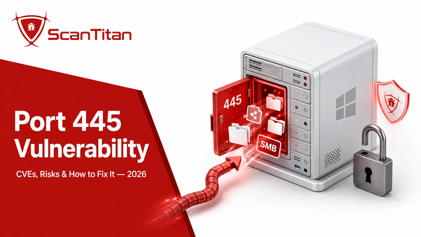 Port 445 Vulnerability CVEs, Risks, and How to Close and Fix SMB Exposure