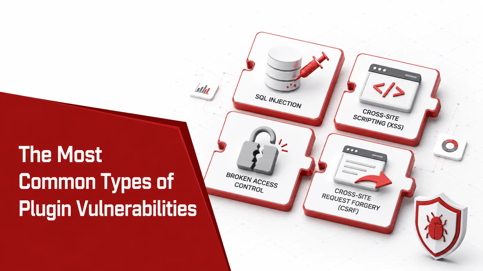 The most common types of plugin vulnerabilities