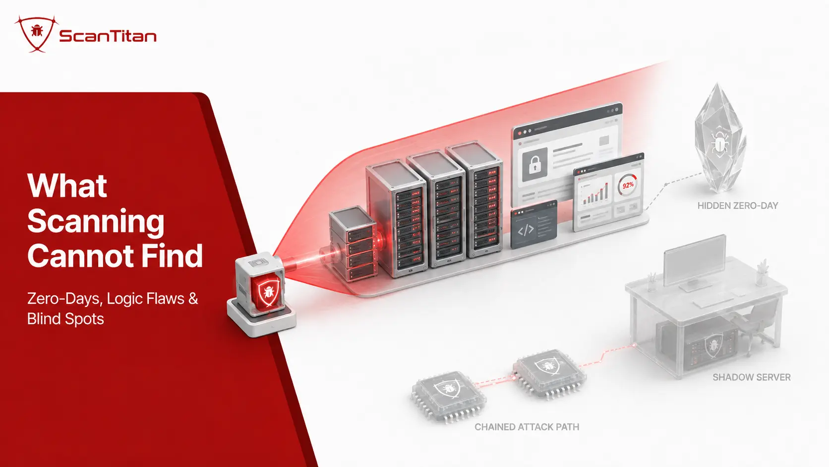 What network vulnerability scanning cannot find
