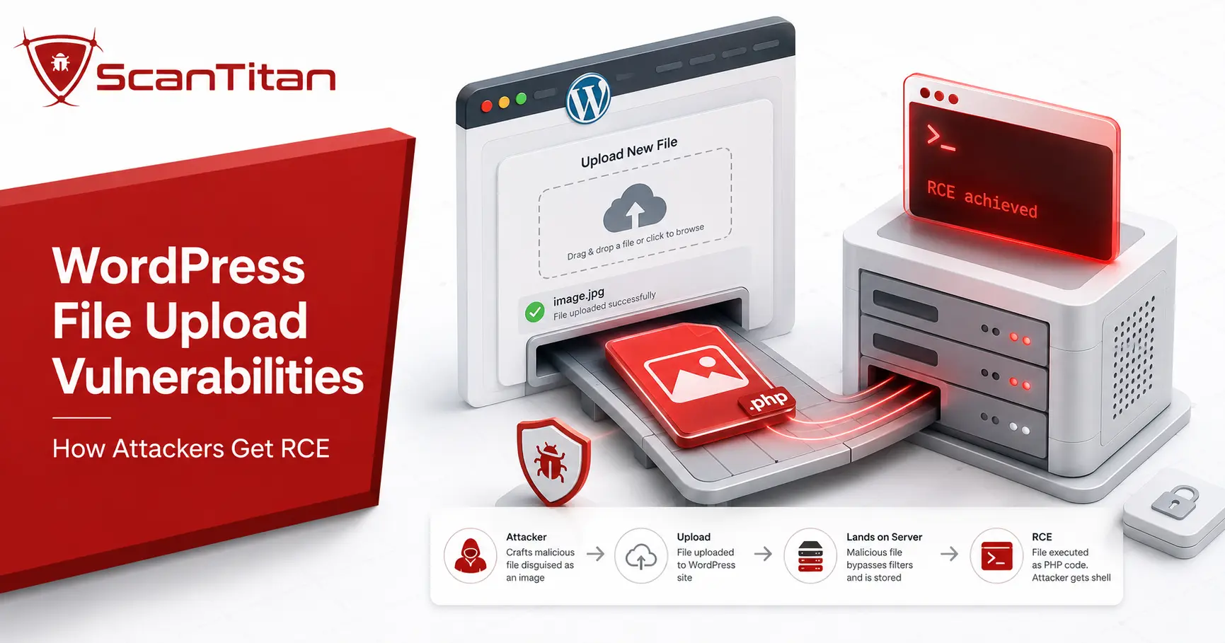 WordPress File Upload Vulnerabilities How Attackers Get RCE, and How to Stop Them