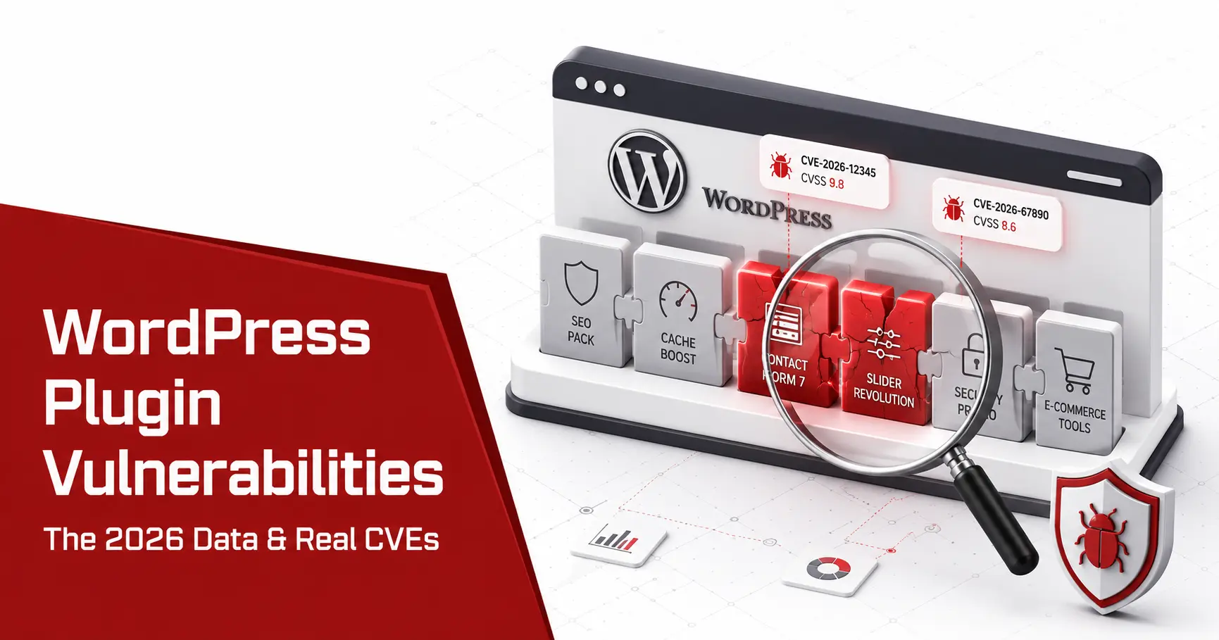 WordPress Plugin Vulnerabilities The 2026 Data, Real CVEs, and How to Stay Safe