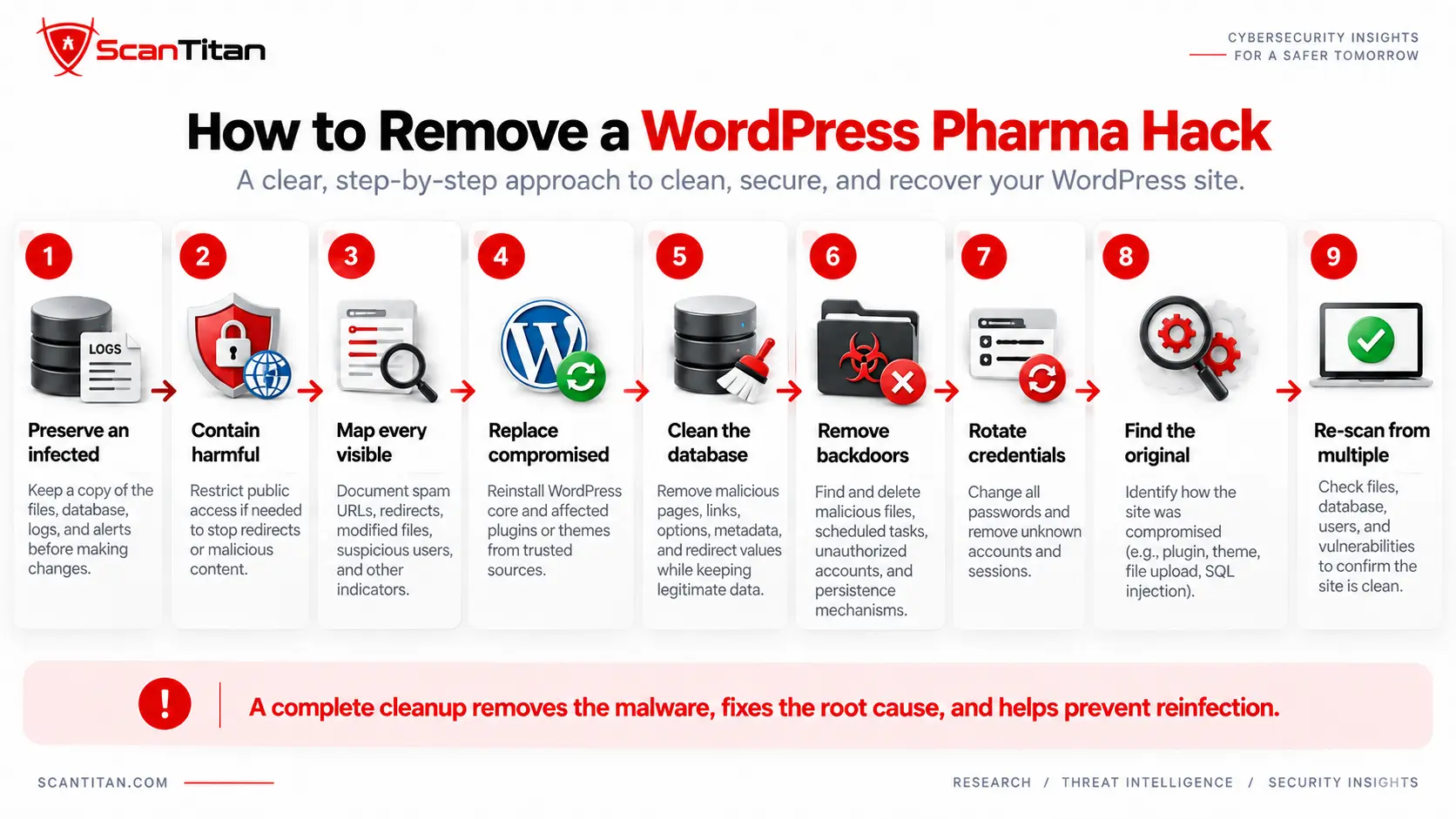 How to Remove a WordPress Pharma Hack