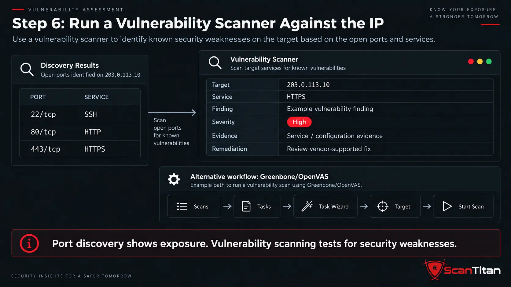 Run a Vulnerability Scanner Against the IP