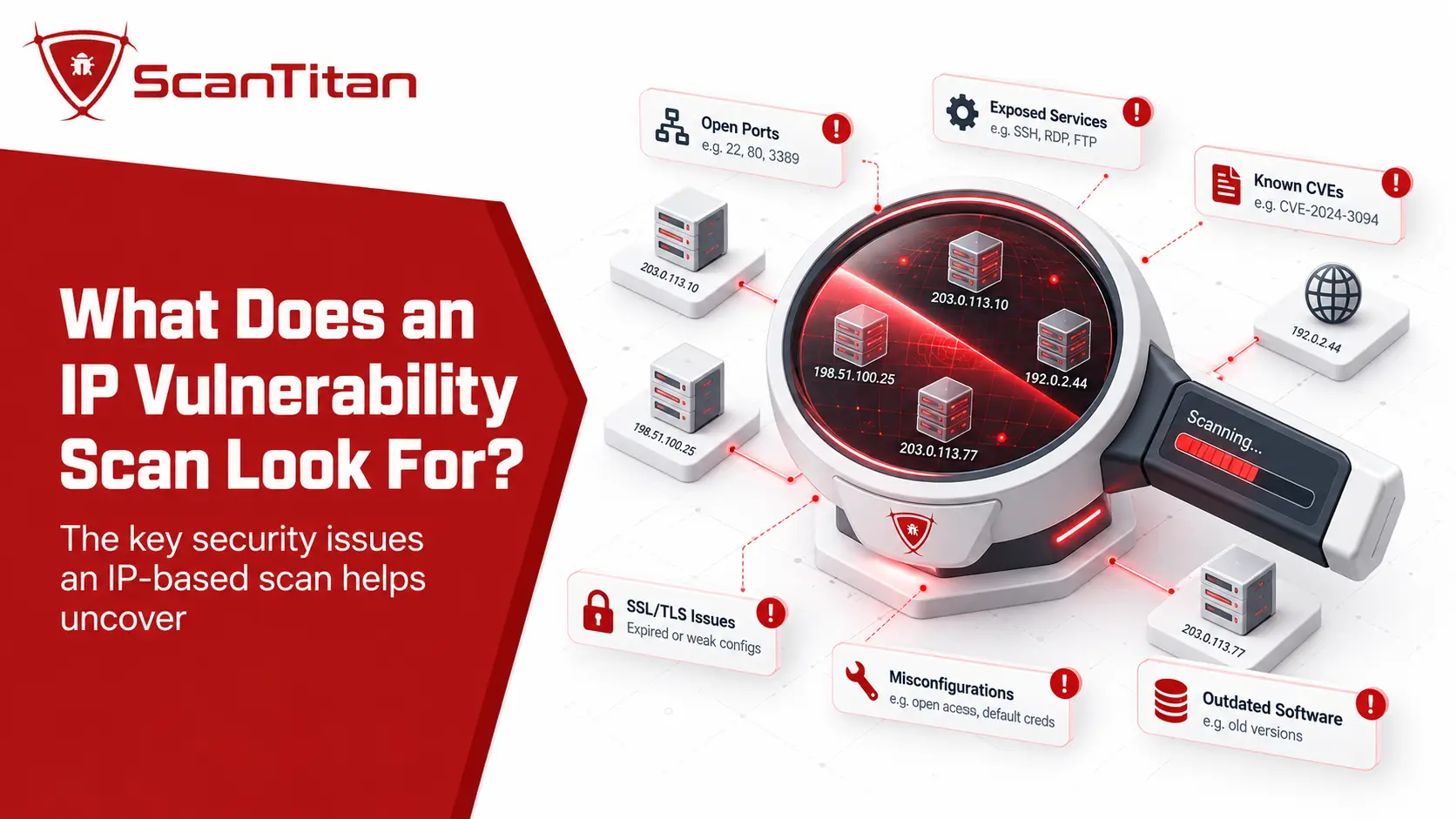 What Does an IP Vulnerability Scan Look For?