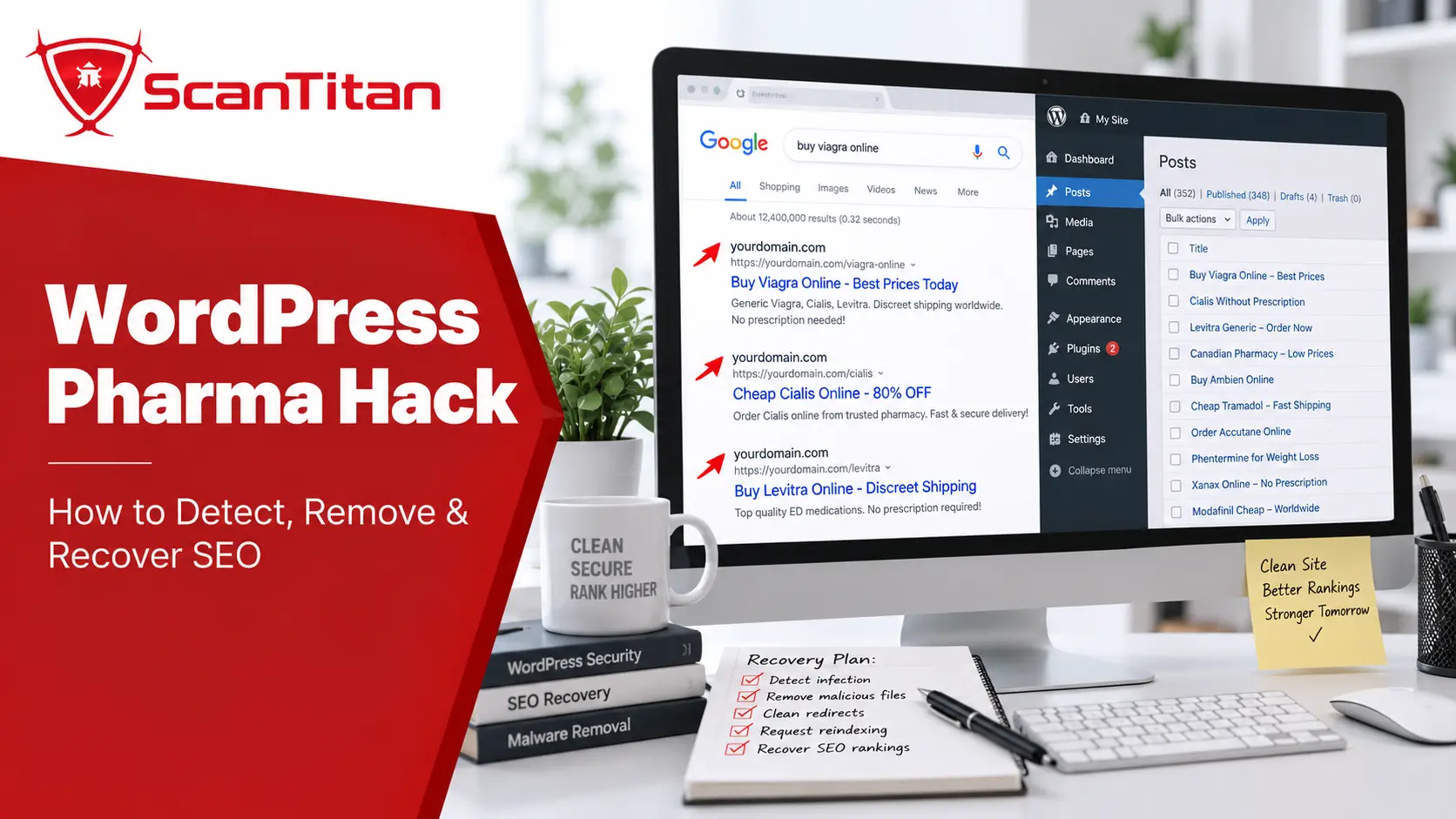 WordPress Pharma Hack