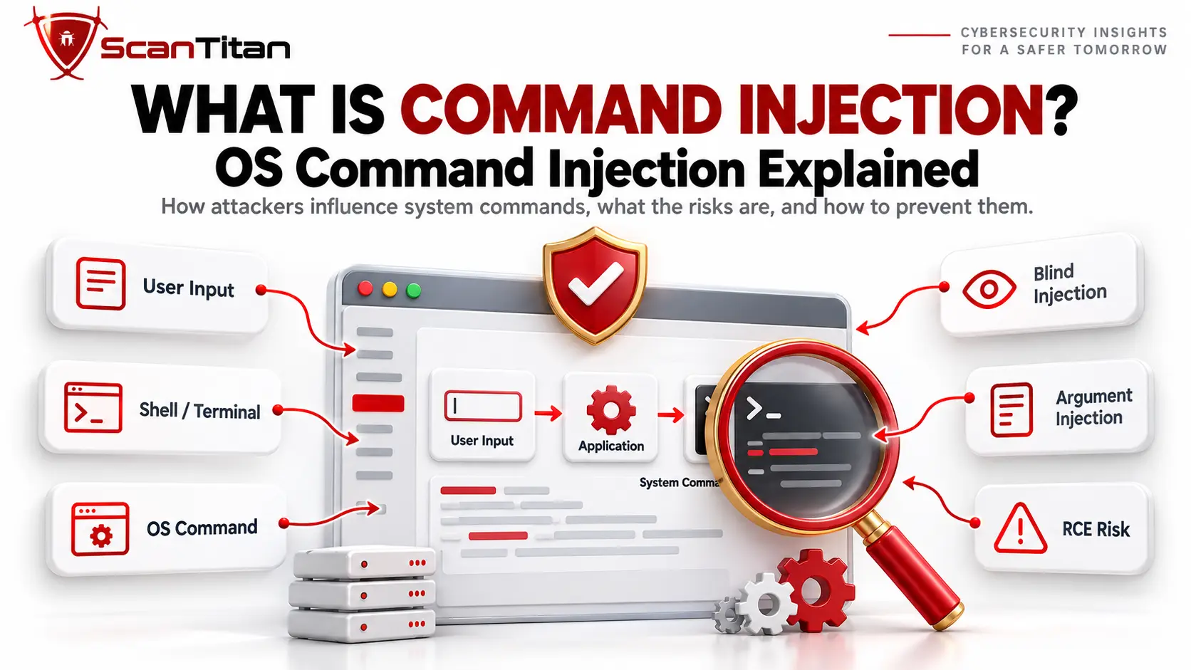 Command Injection Explained Infographic
