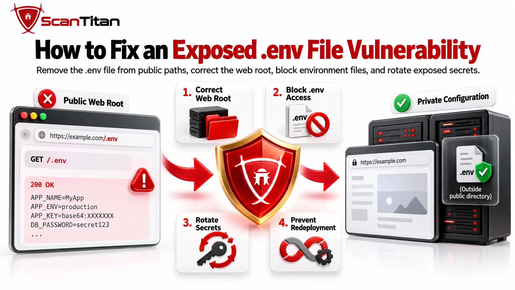 Fixing an Exposed .env File